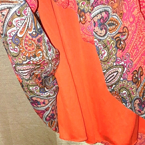 **Chiffon maxi rue21 dress Sz M - Picture 7 of 8